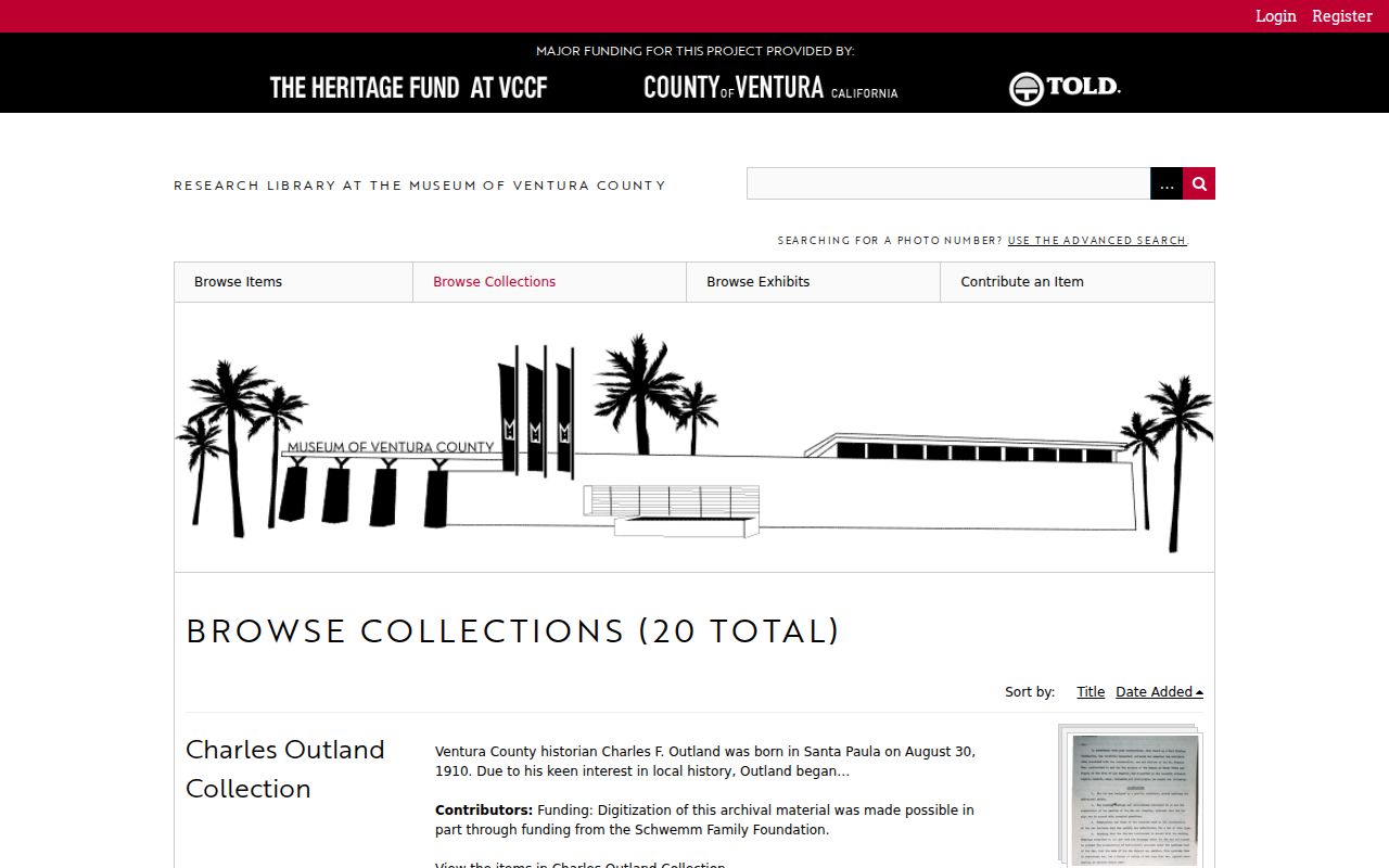 Ventura city directory Museum digital collections