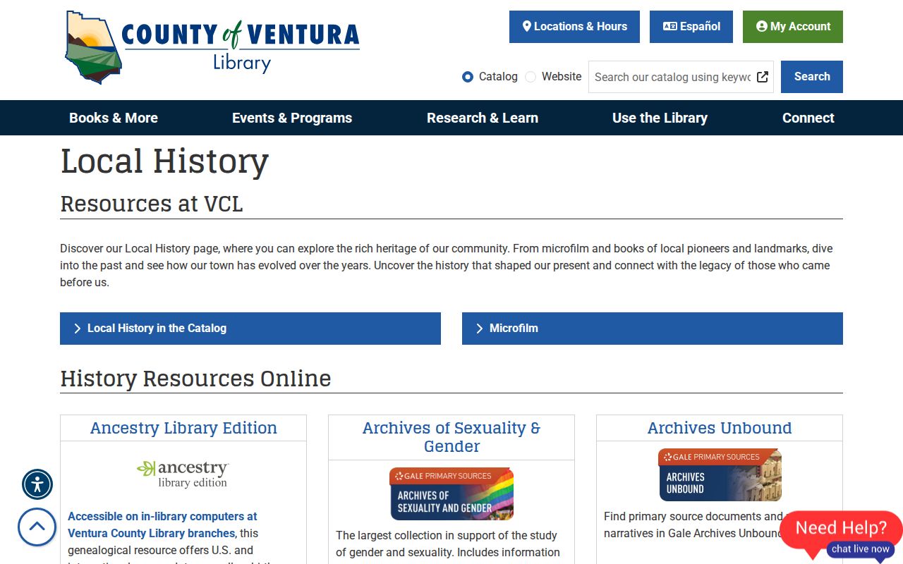 Ventura city directory Ventura County Library local history resources